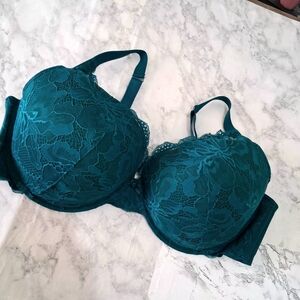🎊AUDEN Deep Teal Lace Bra THE SUBLIME